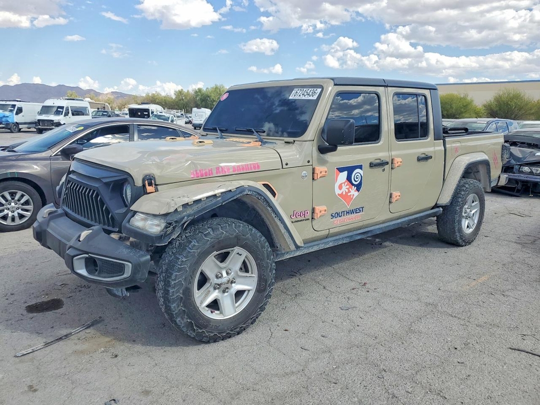 منظر 2020 JEEP GLADIATOR SPORT، زاوية 1