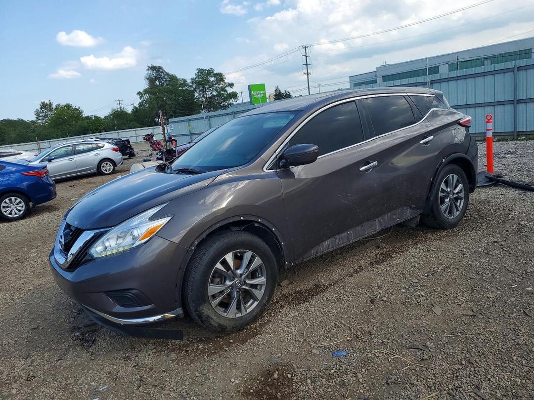 Vedere 2016 NISSAN MURANO S, unghi 1