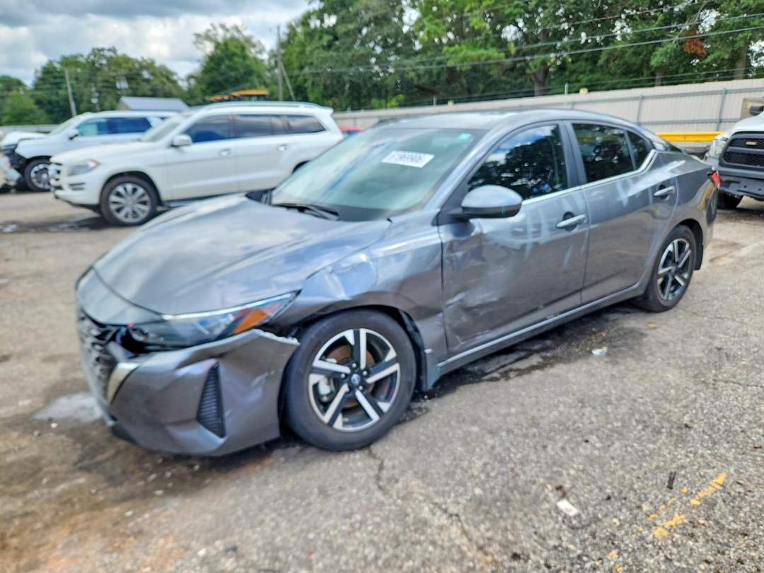 Vista de 2025 NISSAN SENTRA SV, ángulo 1