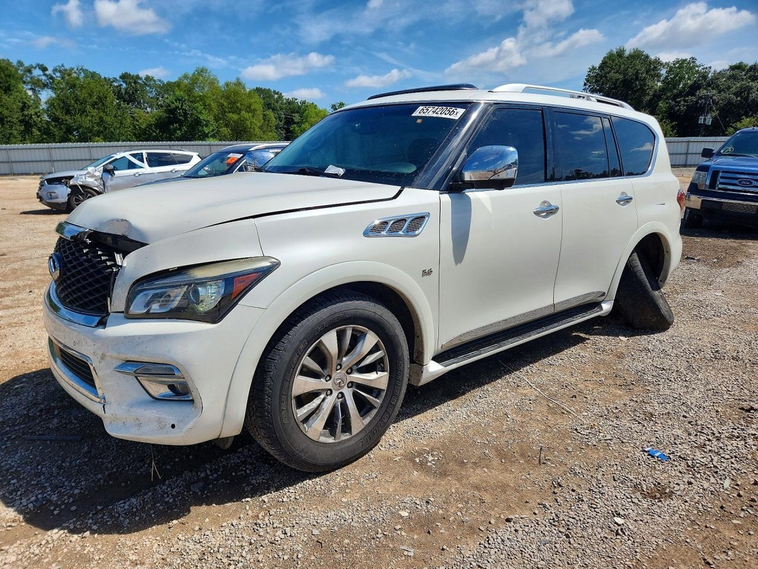 Vista de 2016 INFINITI QX80 BASE, ángulo 1