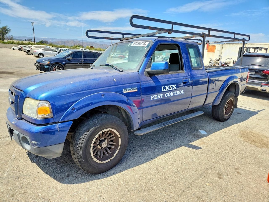 Вид 2011 FORD RANGER SUPER CAB, угол 1