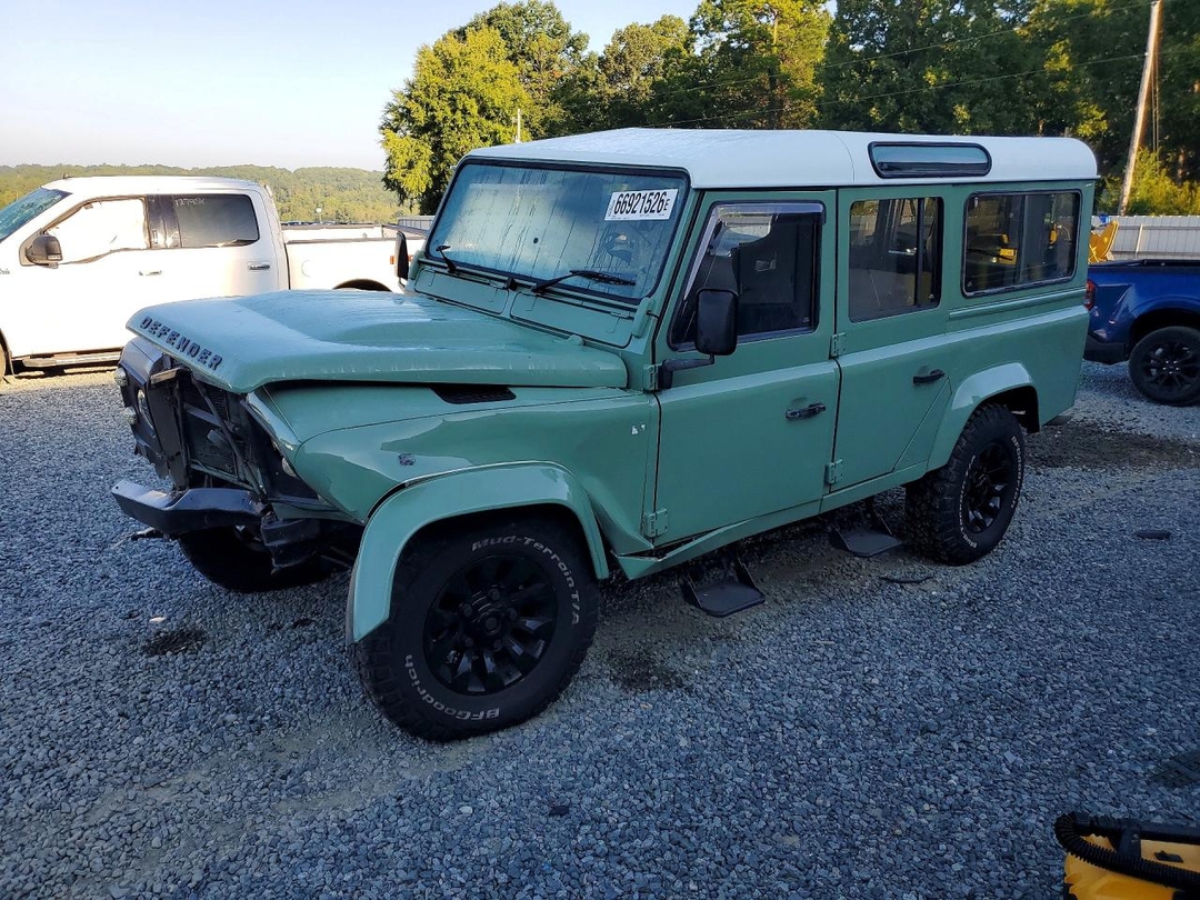 Vue de 1991 LAND ROVER DEFENDER, angle 1