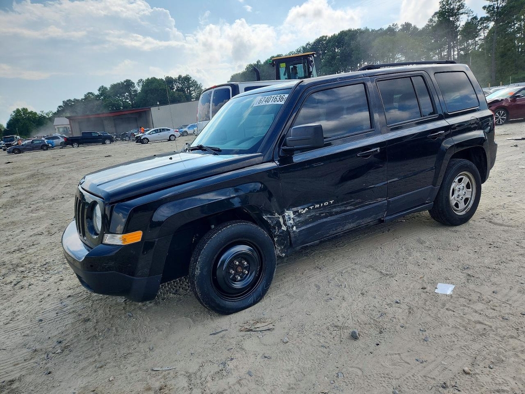 Вид 2016 JEEP PATRIOT SPORT, угол 1