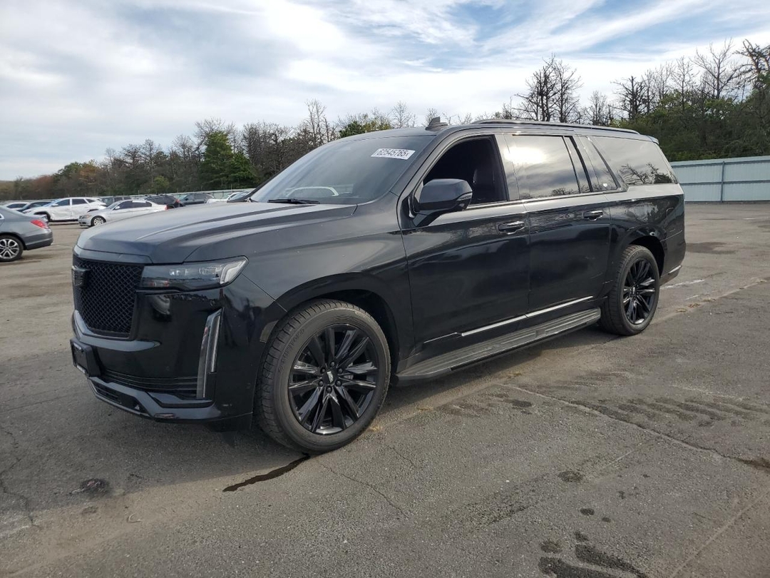 Vue de 2021 CADILLAC ESCALADE ESV SPORT PLATINUM, angle 1