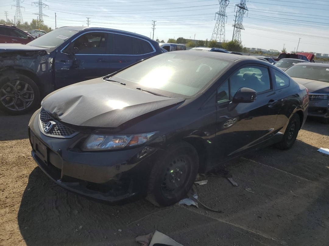 Вид 2013 HONDA CIVIC LX, угол 1