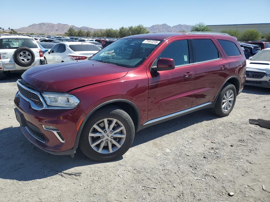 Vista de 2022 DODGE DURANGO SXT, ángulo 1