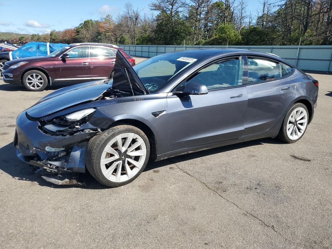 منظر 2021 TESLA MODEL 3، زاوية 1