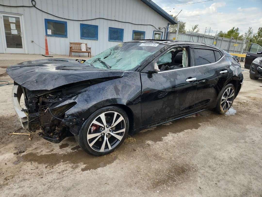 Вид 2016 NISSAN MAXIMA PLATINUM, угол 1