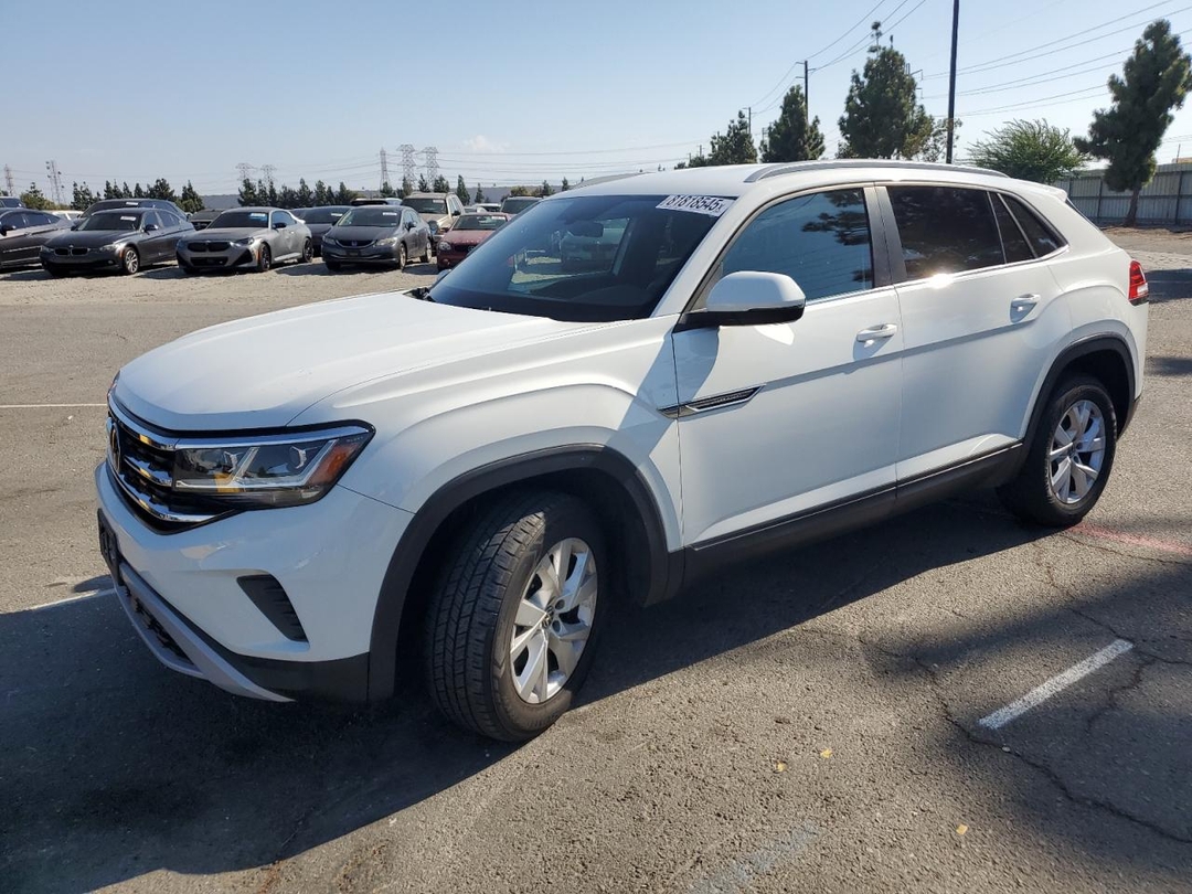 Vista de 2020 VOLKSWAGEN ATLAS CROSS SPORT S, ángulo 1