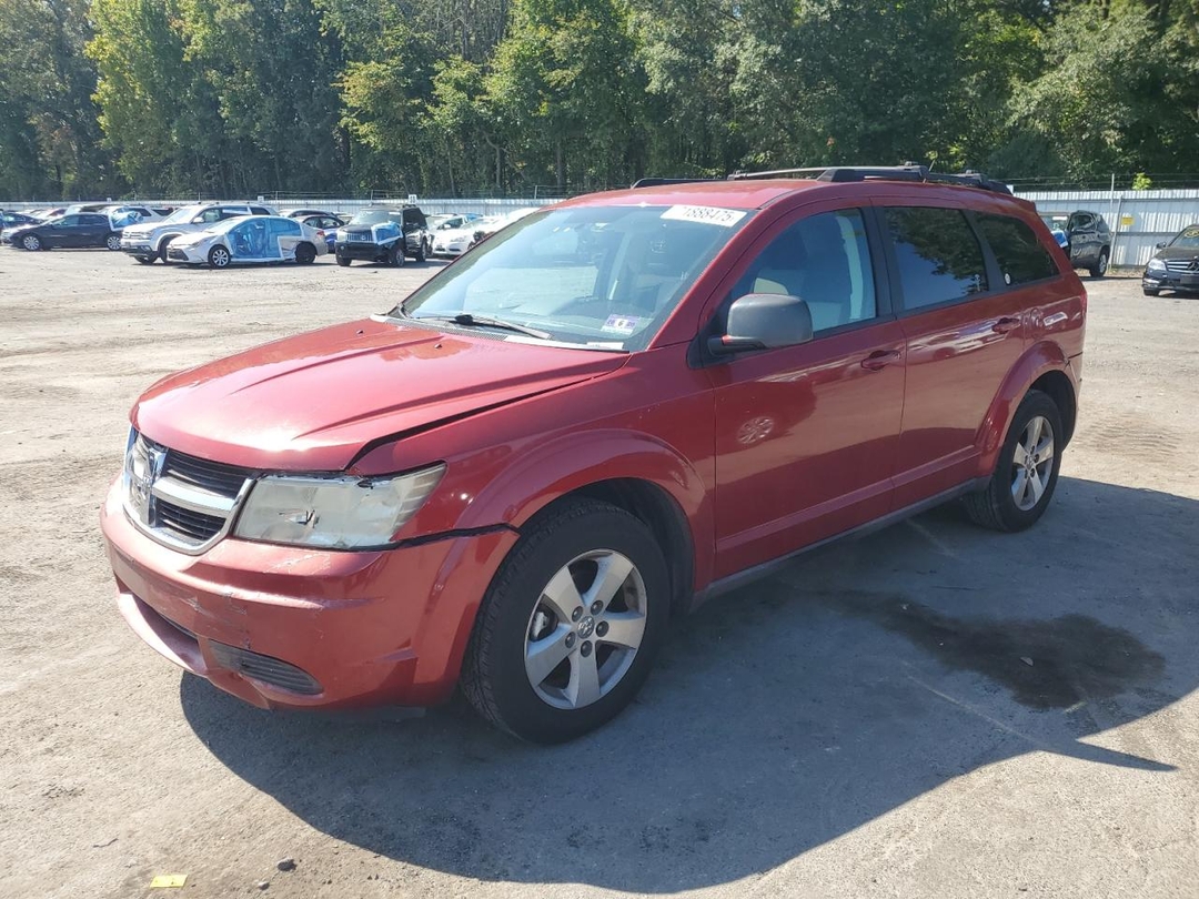 Вид 2009 DODGE JOURNEY SXT, угол 1