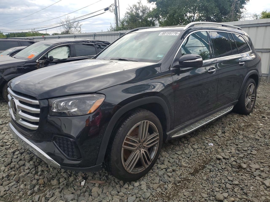 Vue de 2024 MERCEDES-BENZ GLS 450 4MATIC, angle 1