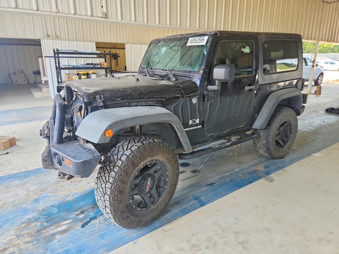 Вид 2009 JEEP WRANGLER X, угол 1
