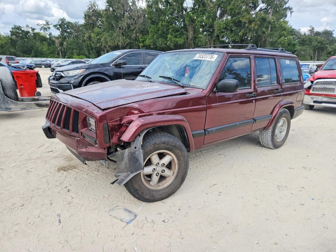 Вид 2000 JEEP CHEROKEE SPORT, угол 1