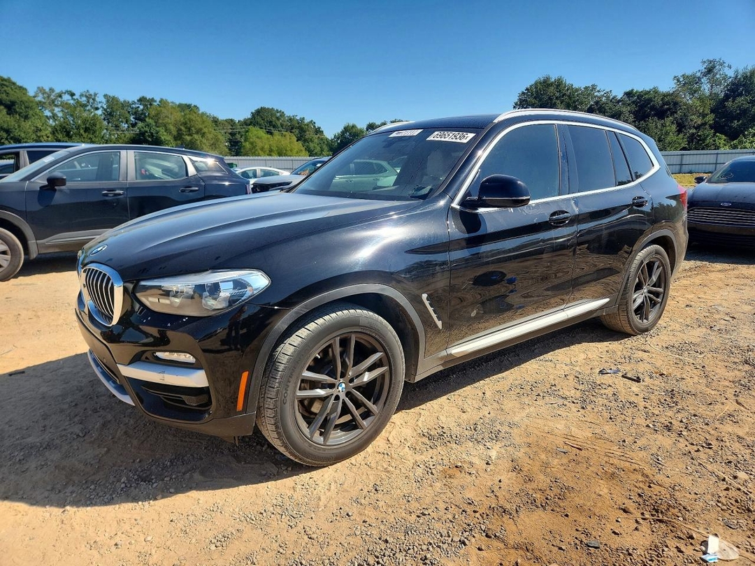 Vue de 2019 BMW X3 SDRIVE30I, angle 1