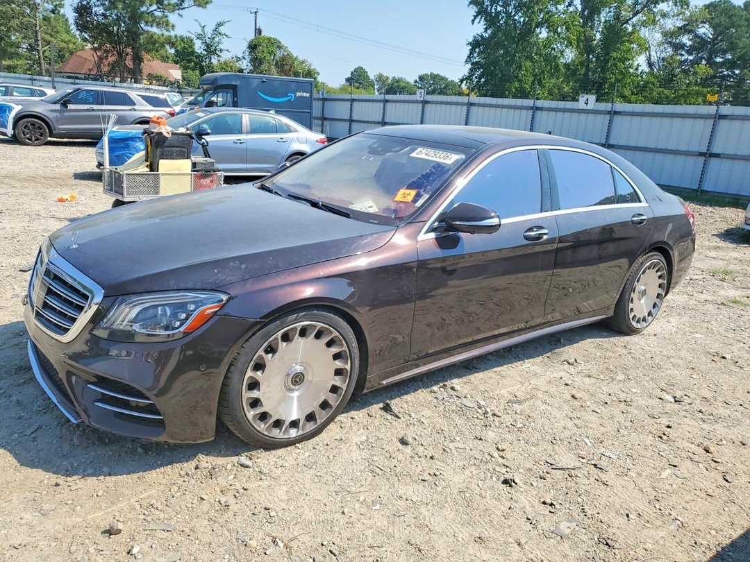 Vista de 2019 MERCEDES-BENZ S 560, ángulo 1