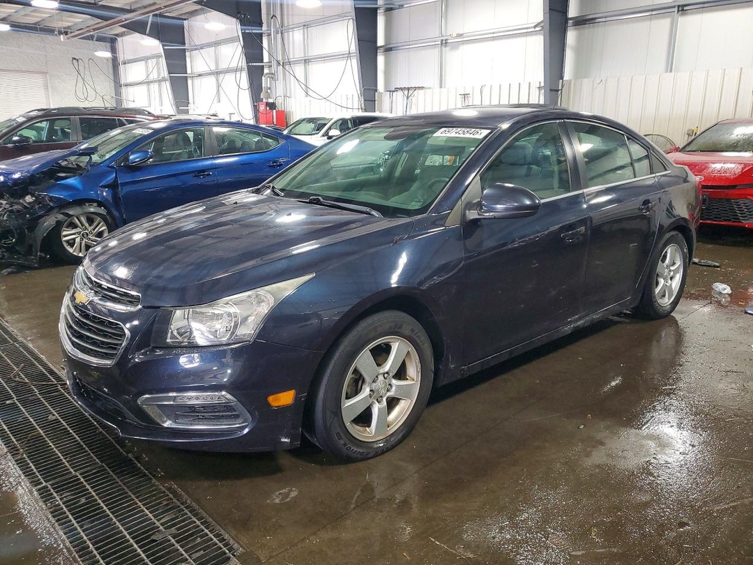 Vedere 2016 CHEVROLET CRUZE LIMITED LT, unghi 1