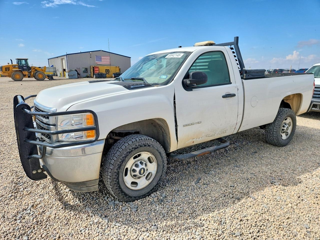 Vue de 2012 CHEVROLET SILVERADO C2500 HEAVY DUTY, angle 1