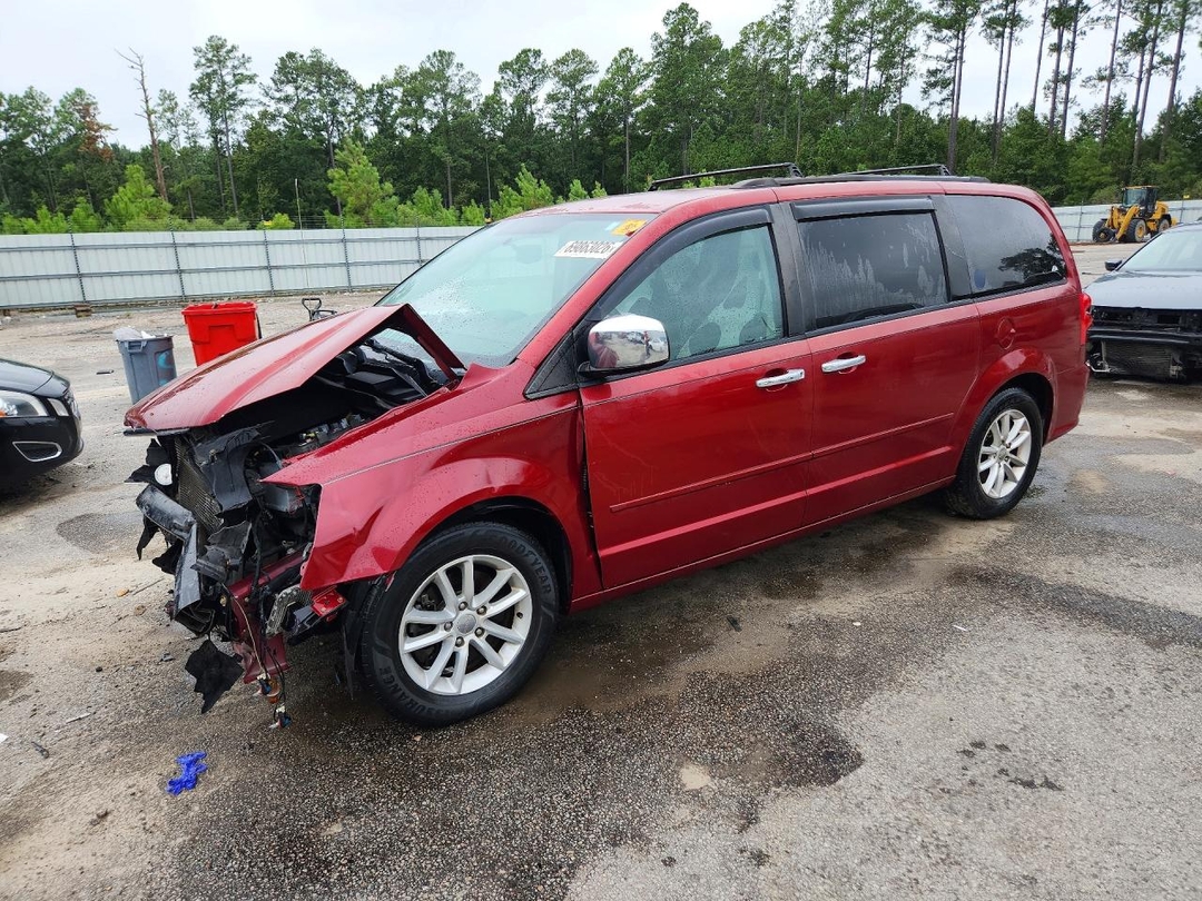 Вид 2015 DODGE GRAND CARAVAN SXT, угол 1