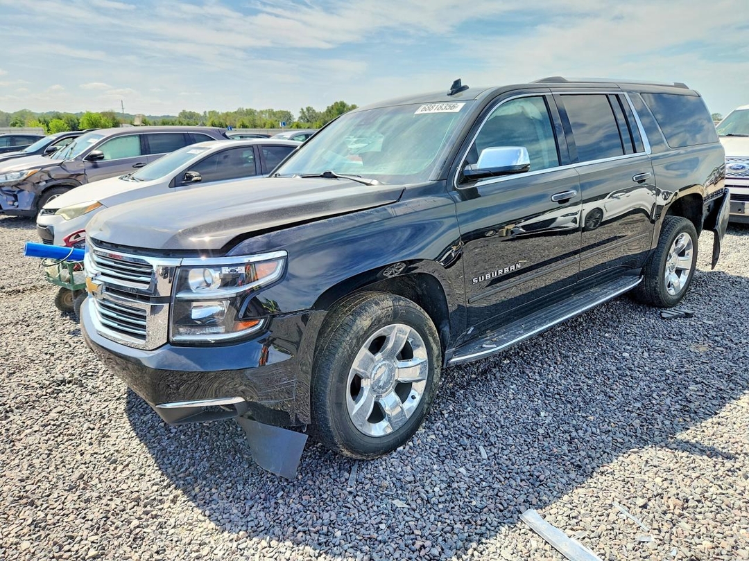 Vedere 2019 CHEVROLET SUBURBAN K1500 PREMIER, unghi 1