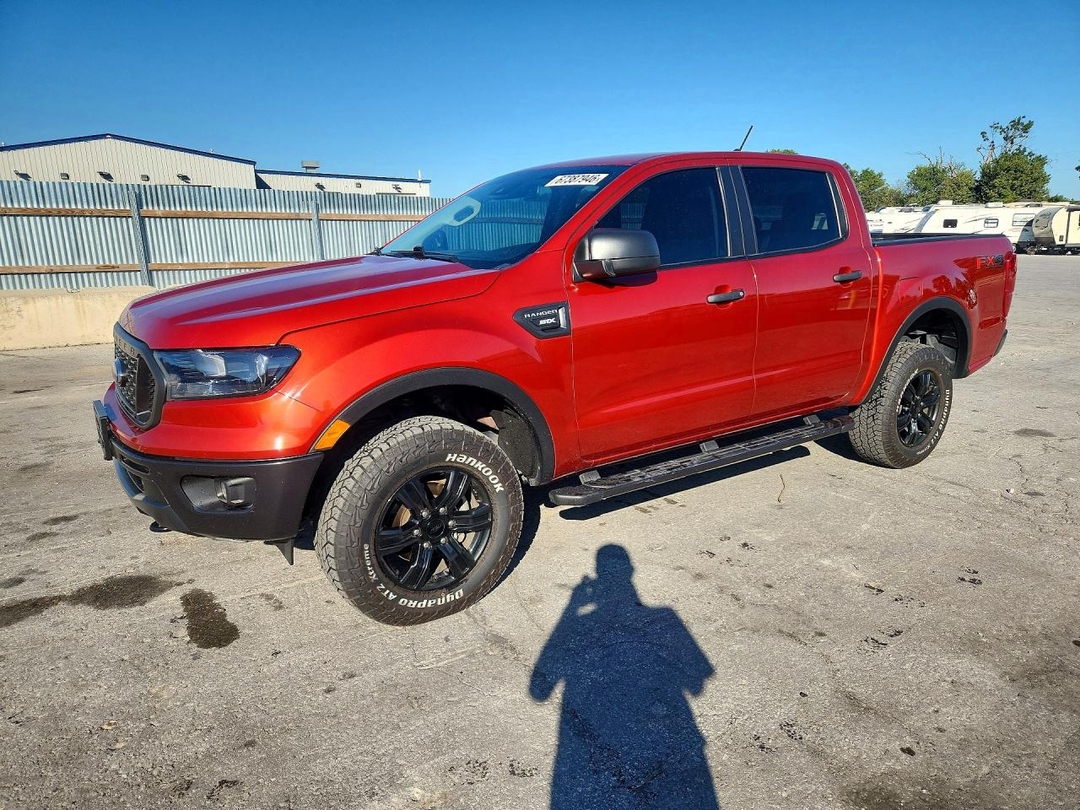 Vista de 2022 FORD RANGER XL, ángulo 1