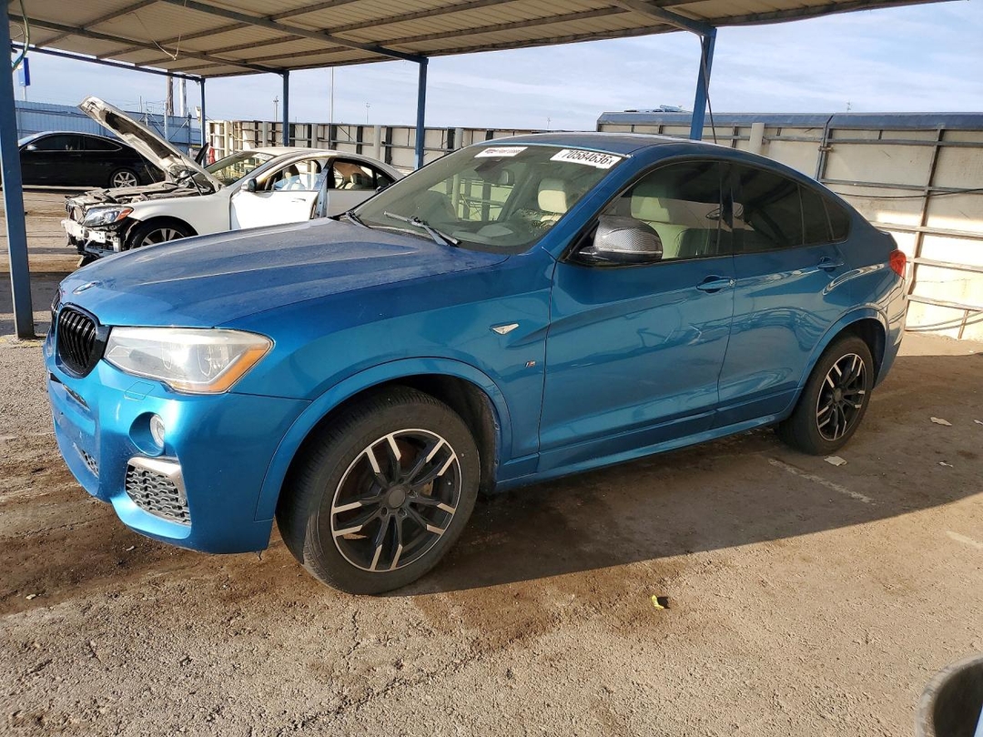Вид 2017 BMW X4 XDRIVEM40I, угол 1