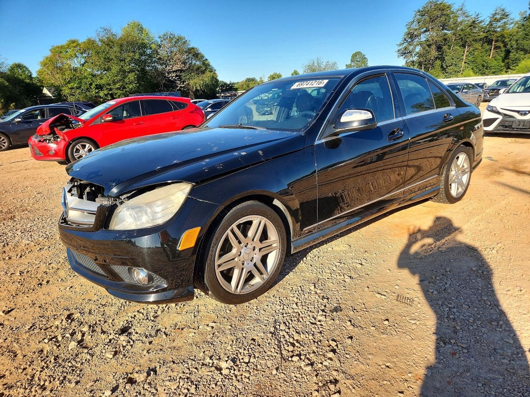 Vista de 2008 MERCEDES-BENZ C 350, ángulo 1