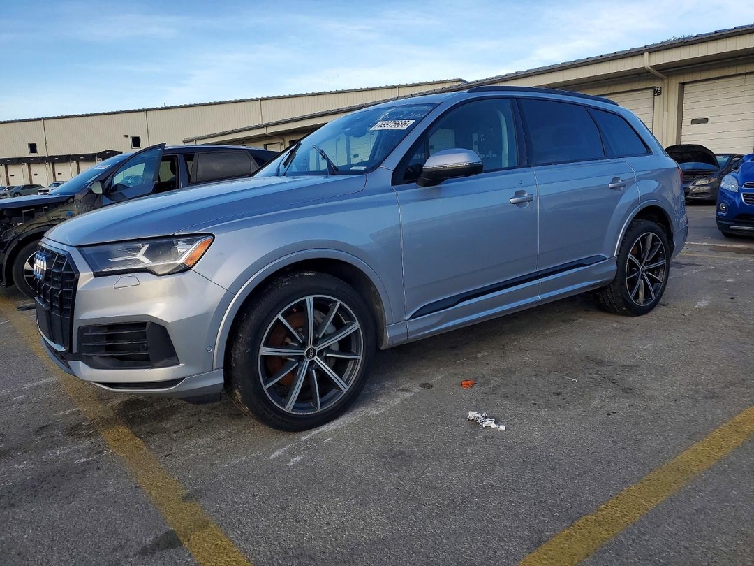Вид 2021 AUDI Q7 PREMIUM PLUS, угол 1