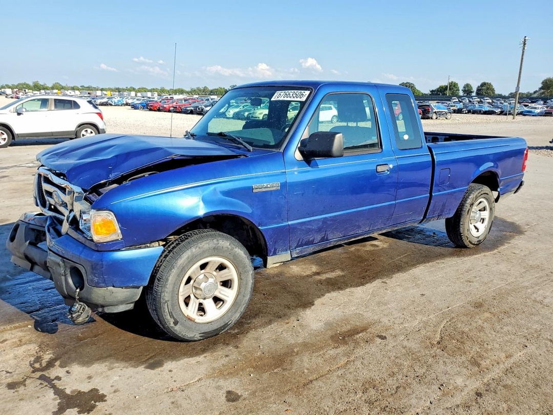 Vista de 2011 FORD RANGER SUPER CAB, ángulo 1