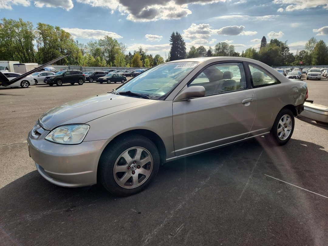 Vista de 2003 HONDA CIVIC EX, ángulo 1