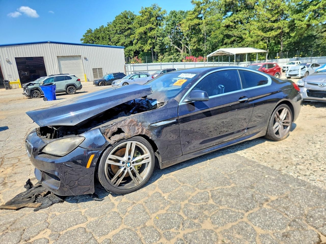 منظر 2012 BMW 650 I، زاوية 1