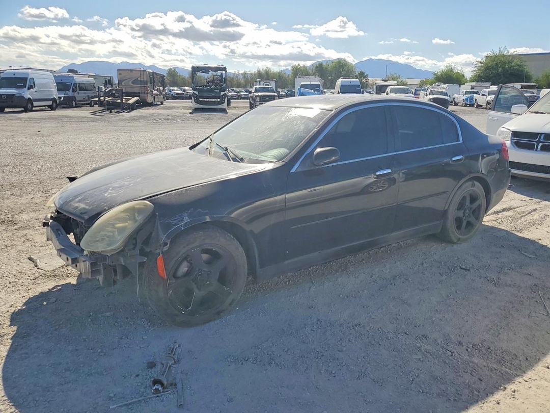 Вид 2003 INFINITI G35 BASE, угол 1