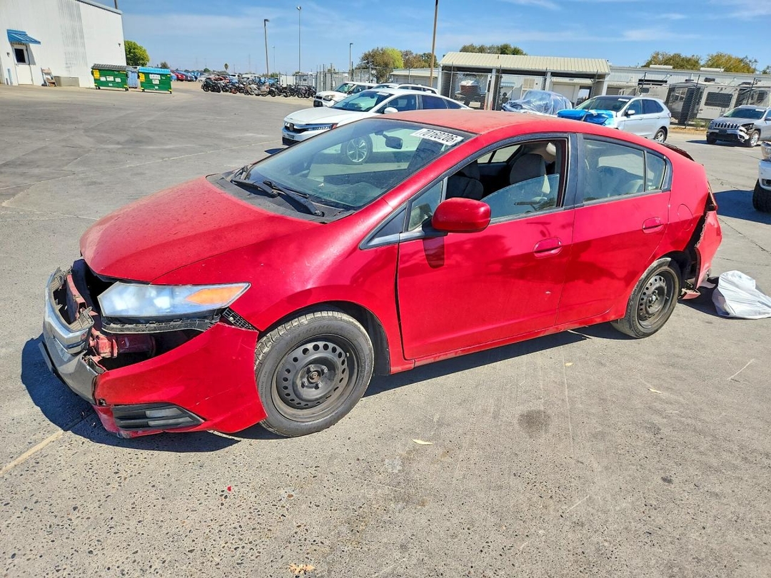 Вид 2013 HONDA INSIGHT, угол 1