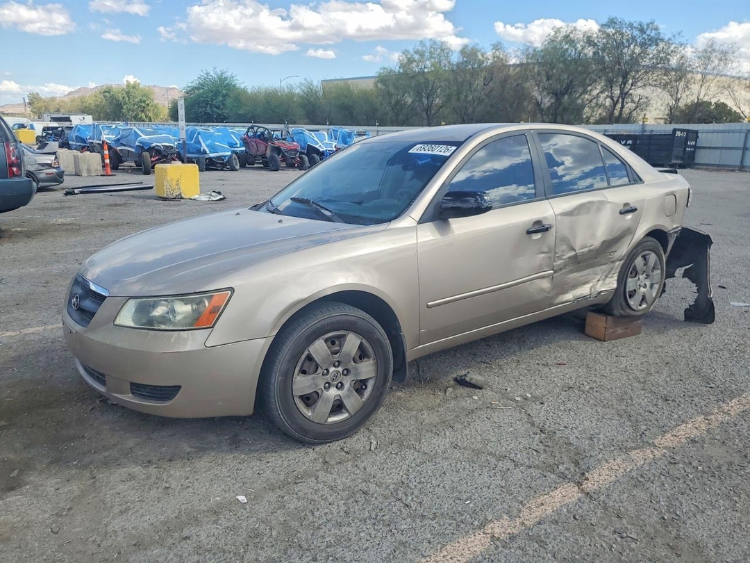 منظر 2007 HYUNDAI SONATA GLS، زاوية 1
