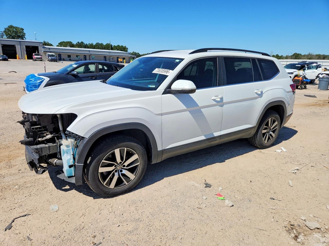 Vedere 2021 VOLKSWAGEN ATLAS SE, unghi 1