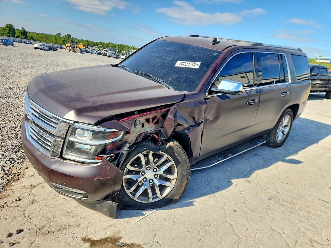 منظر 2016 CHEVROLET TAHOE K1500 LTZ، زاوية 1