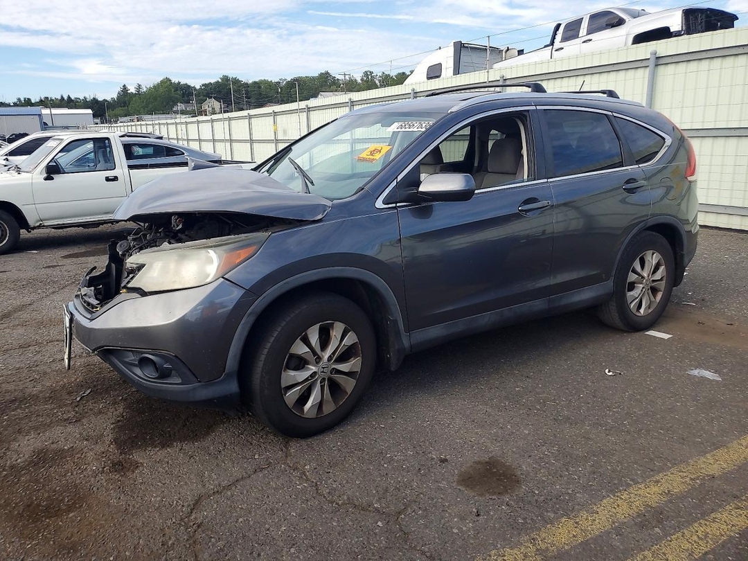 Vista de 2013 HONDA CR-V EX, ángulo 1