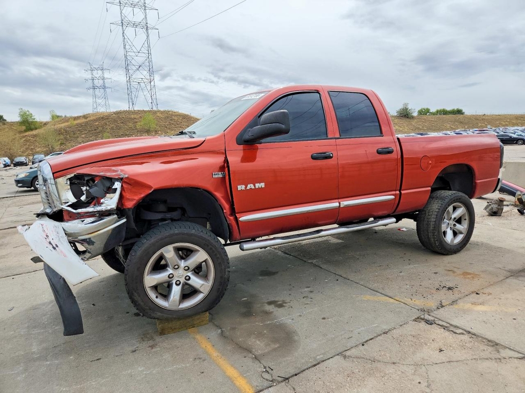 منظر 2008 DODGE RAM 1500 ST، زاوية 1