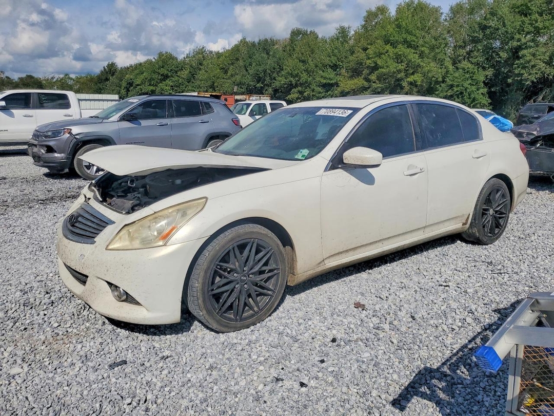 Vista de 2012 INFINITI G37 SEDAN JOURNEY, ángulo 1