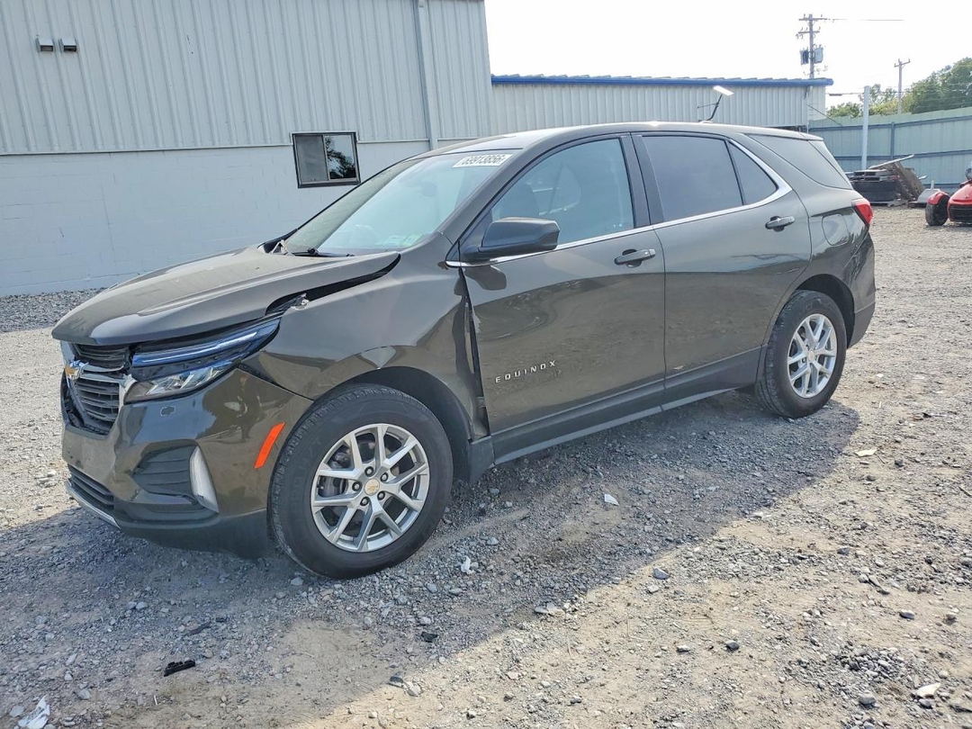 Vue de 2023 CHEVROLET EQUINOX LT, angle 1