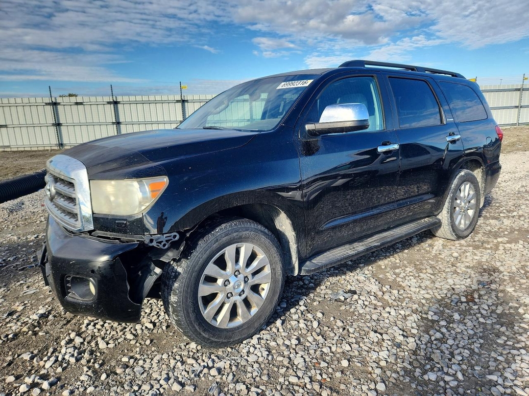 Vedere 2011 TOYOTA SEQUOIA PLATINUM, unghi 1