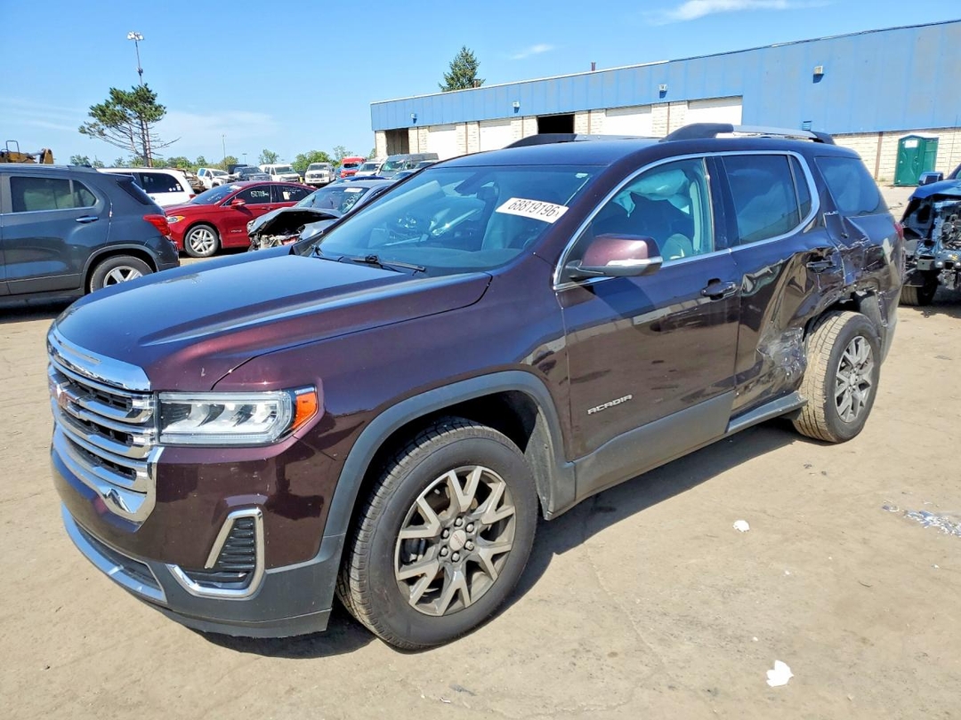 Vue de 2020 GMC ACADIA SLE, angle 1