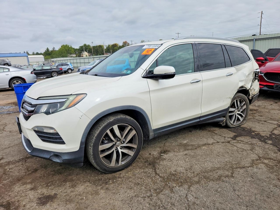 Вид 2018 HONDA PILOT TOURING, угол 1