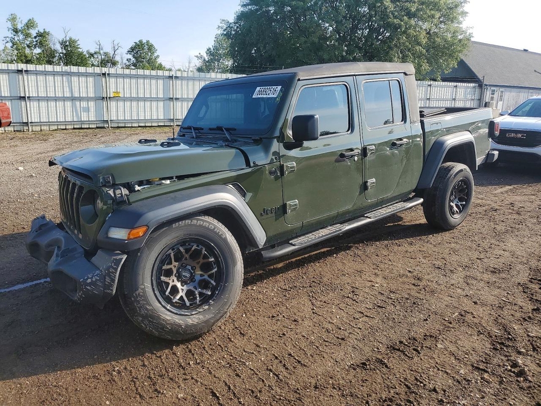 Vista de 2022 JEEP GLADIATOR SPORT, ángulo 1