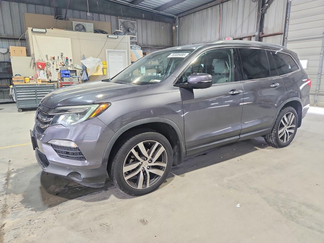 Вид 2017 HONDA PILOT ELITE, угол 1