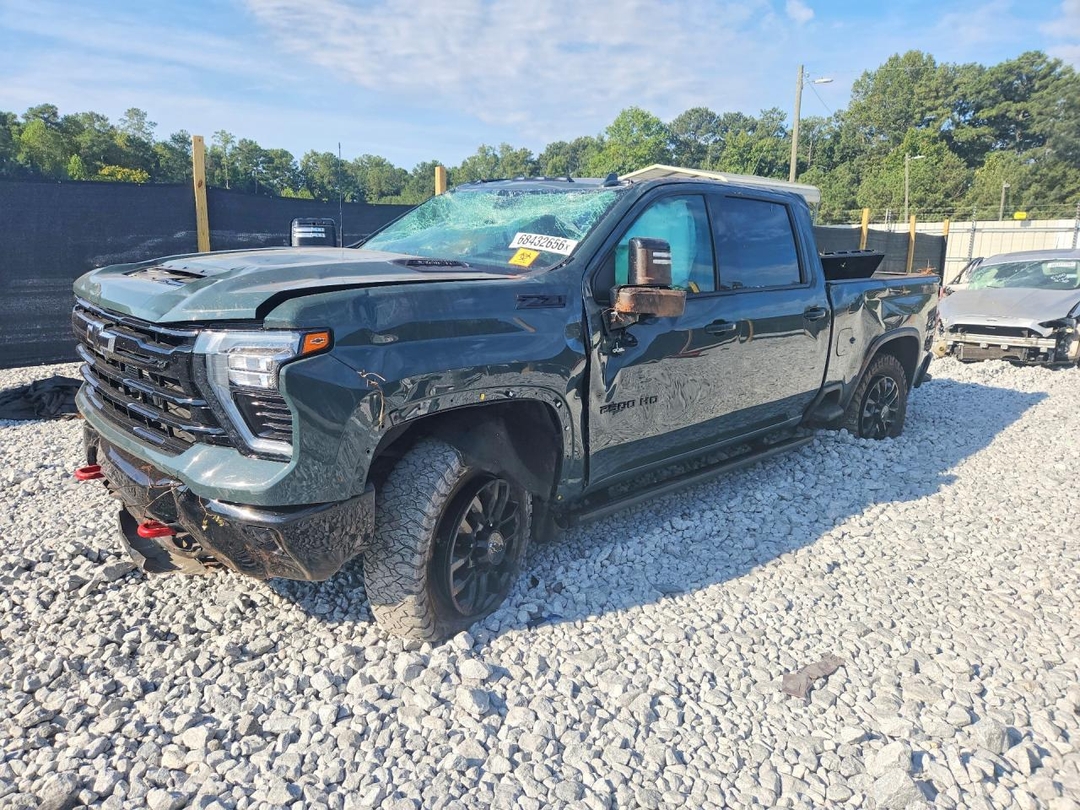 Vue de 2025 CHEVROLET SILVERADO K2500 HEAVY DUTY LTZ, angle 1