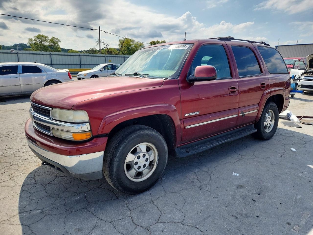 Vue de 2002 CHEVROLET TAHOE C1500, angle 1