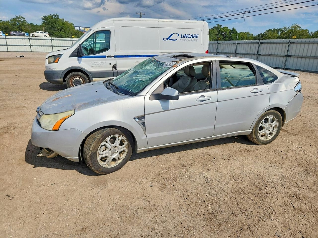 Вид 2008 FORD FOCUS SE, угол 1