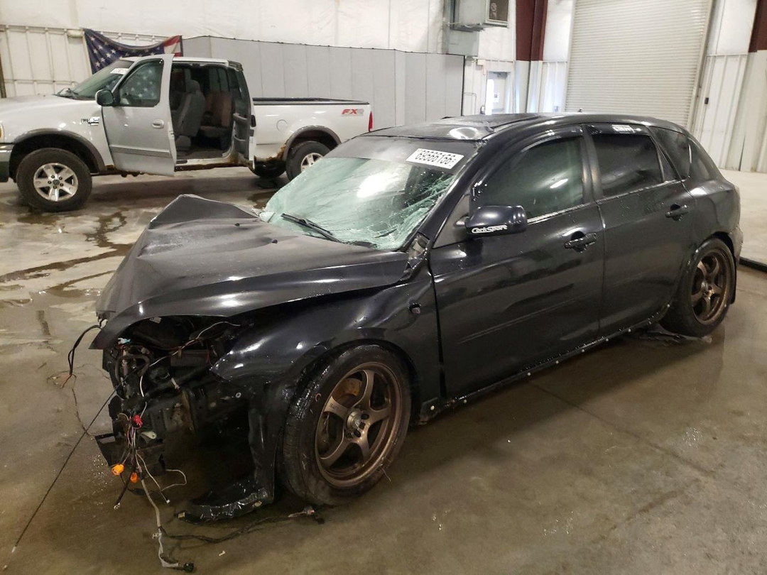 Vue de 2009 MAZDA 3 S, angle 1