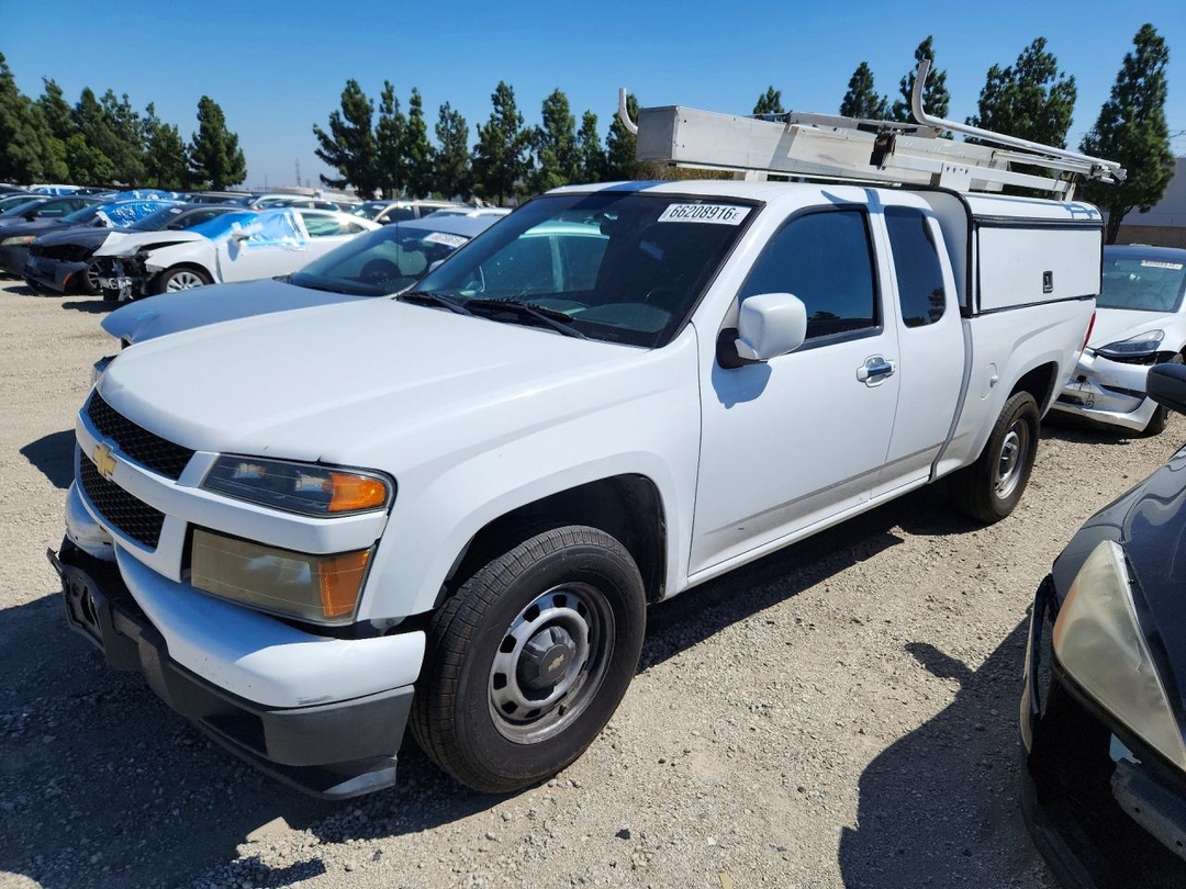 Вид 2010 CHEVROLET COLORADO, угол 1