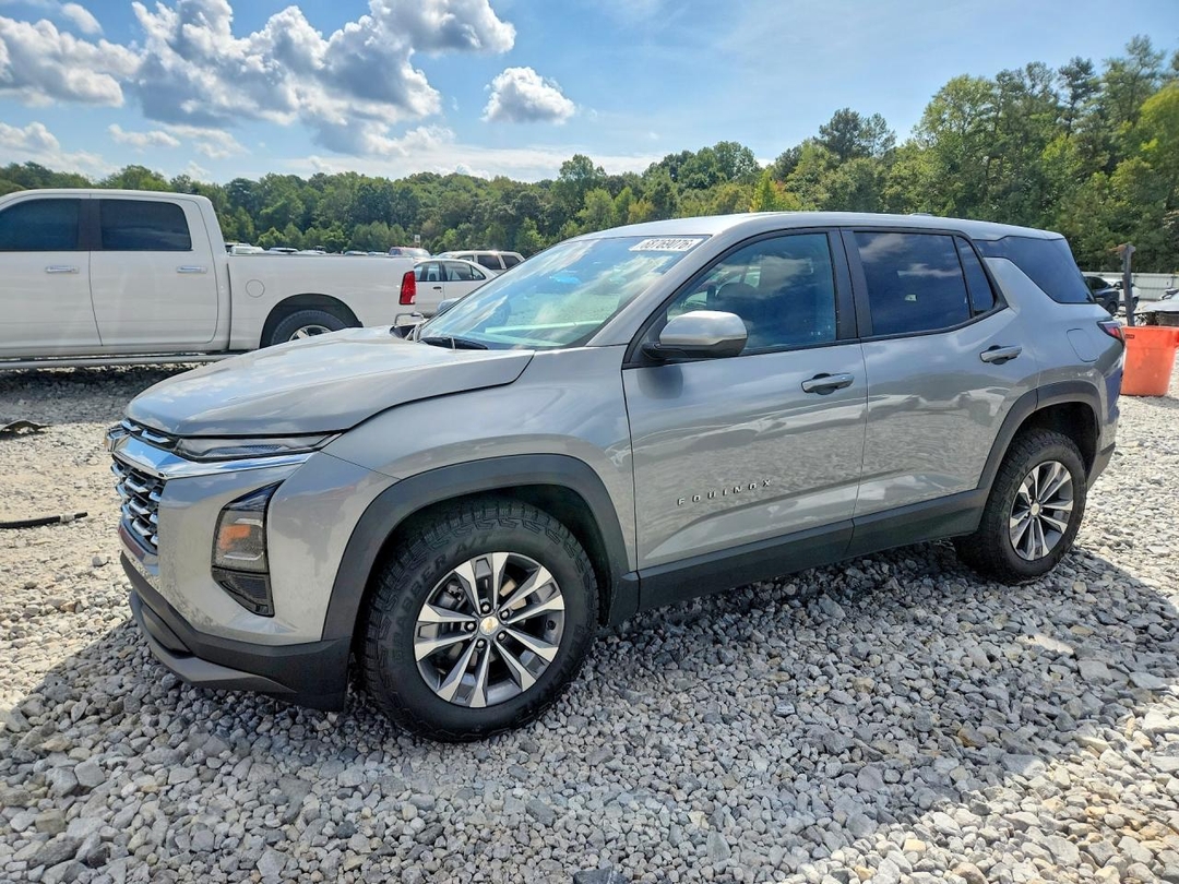 Vue de 2025 CHEVROLET EQUINOX LT, angle 1